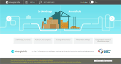 Desktop Screenshot of energie-info.fr