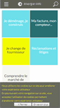 Mobile Screenshot of energie-info.fr